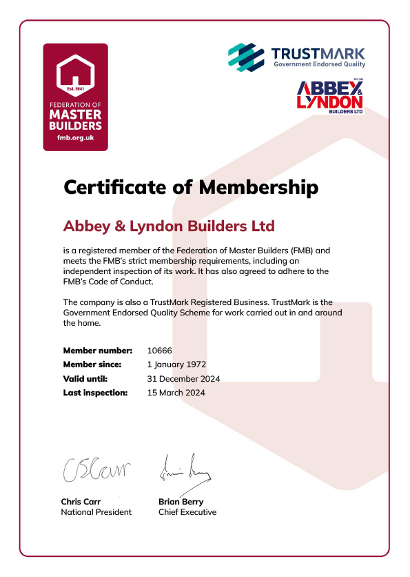 FMB Membership Certificate 2024
